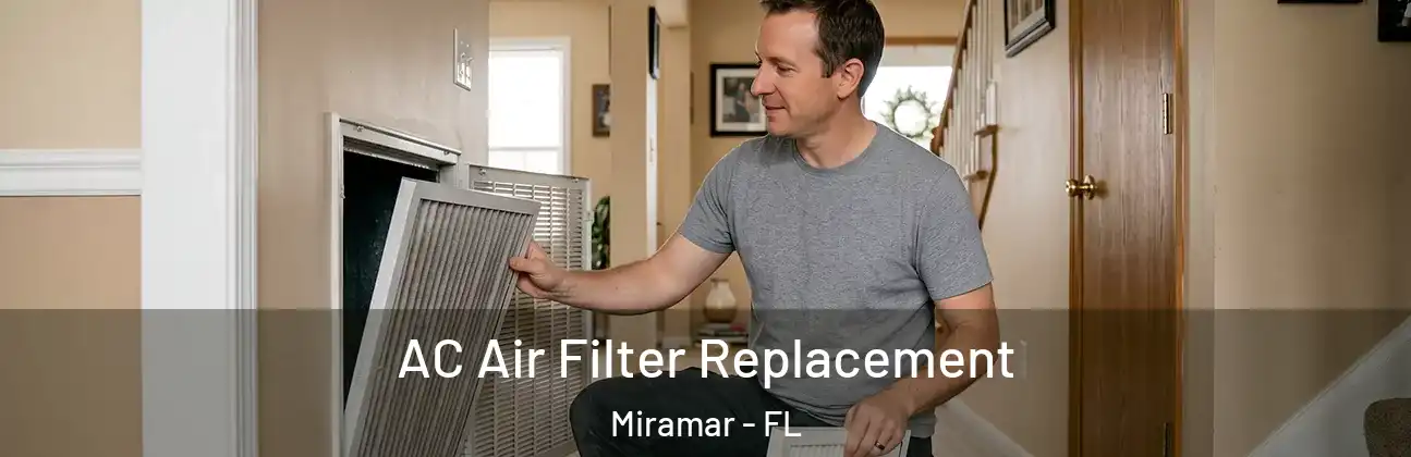  AC Air Filter Replacement Miramar - FL