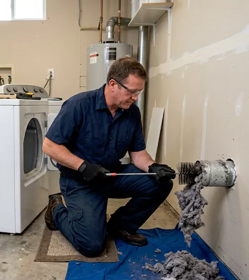 Clogged Dryer Vent Repair in Miramar, Florida