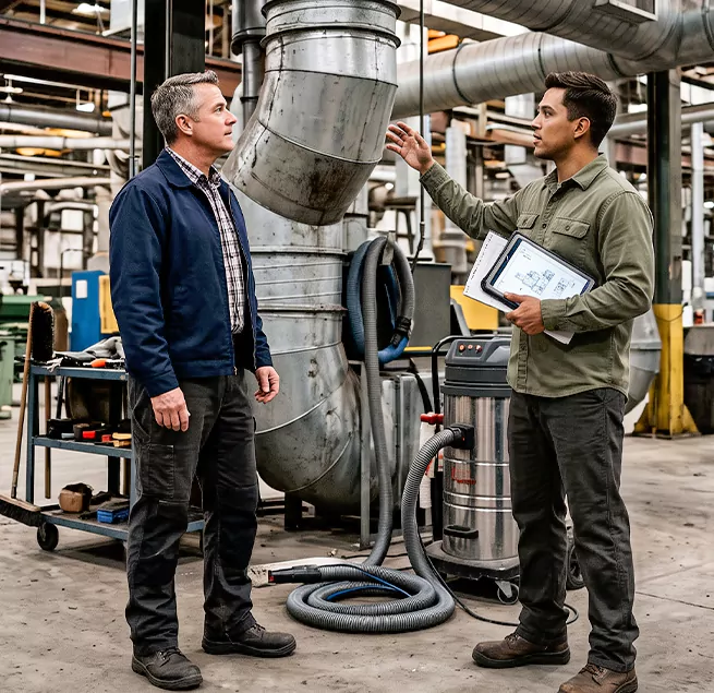 Why [location field=name] Facilities Call [location field=comname] for Industrial Dryer Vent Cleaning?