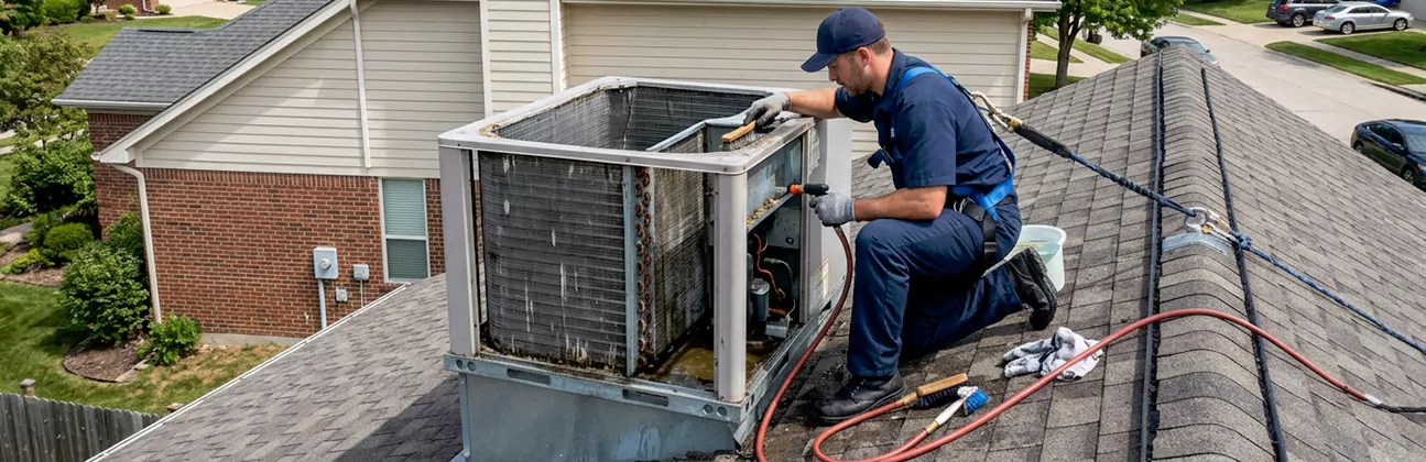Rooftop Unit Cleaning in Miramar