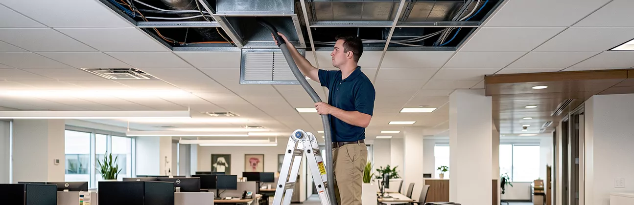Restaurant Dining Room Duct Cleaning in Miramar