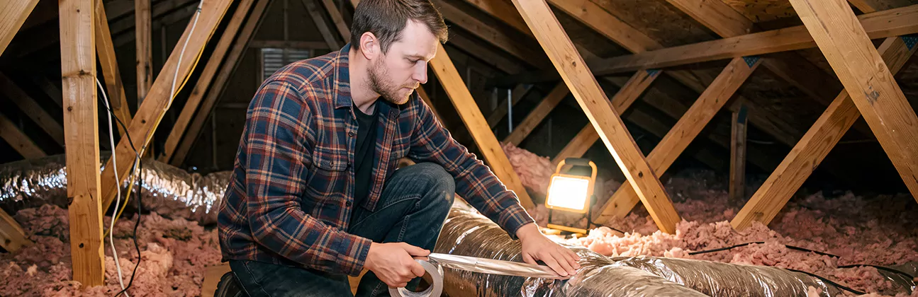 Attic Duct Sealing and Insulation in Miramar