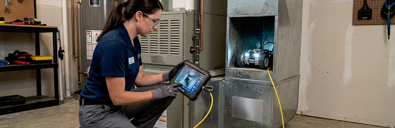 Robotic Duct Inspection in Miramar